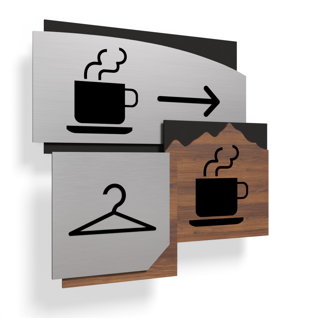 Signalétique d’identification des espaces